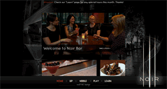 Desktop Screenshot of noir-bar.com